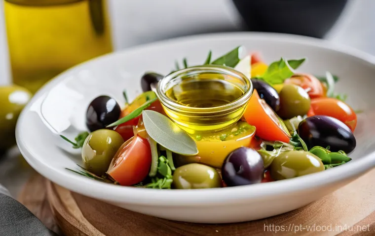 버터와 올리브오일 사용법 차이 - Prompt 1: The Golden Essence of Extra Virgin Olive Oil**