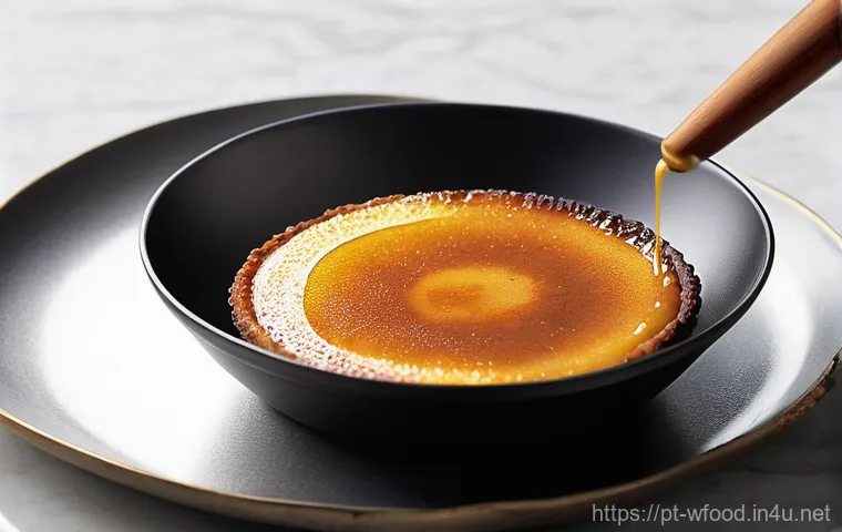 크렘브륄레 만드는 법 - **A Classic Crème Brûlée in the Making: Ingredients and Infusion.**
    A close-up, beautifully lit ...